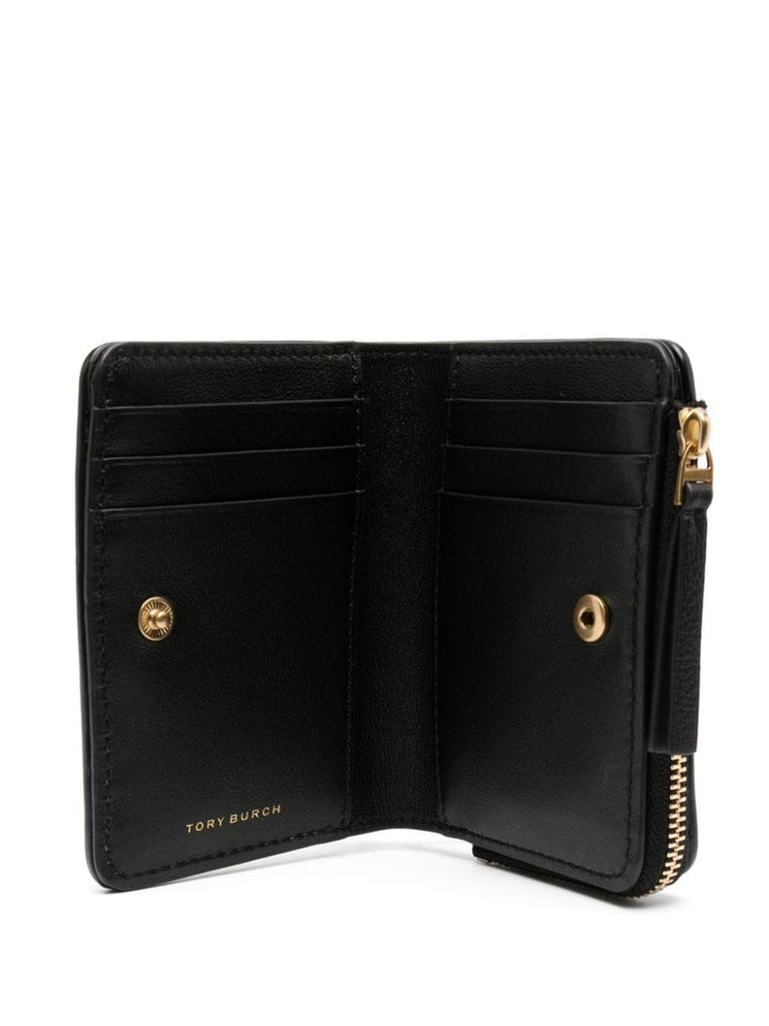 Tory Burch Black Women's Bi-fold Kira Chevron Wallet 3