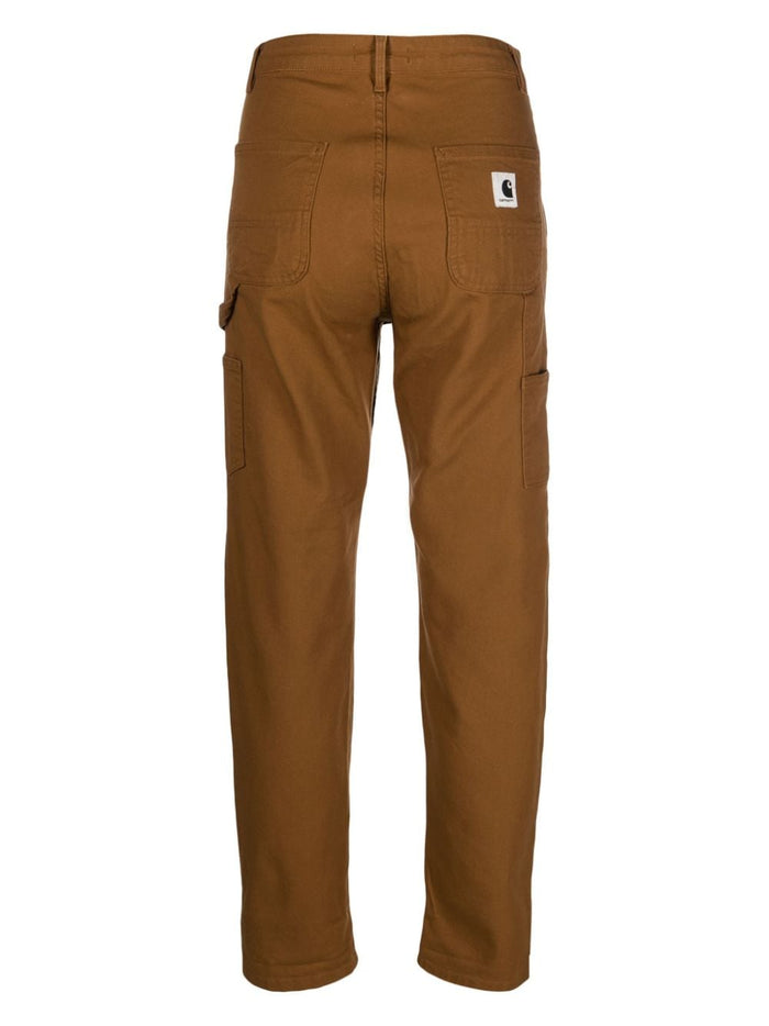 Carhartt Jeans Dritti W Pierce Cotone/Spandex Marrone 2