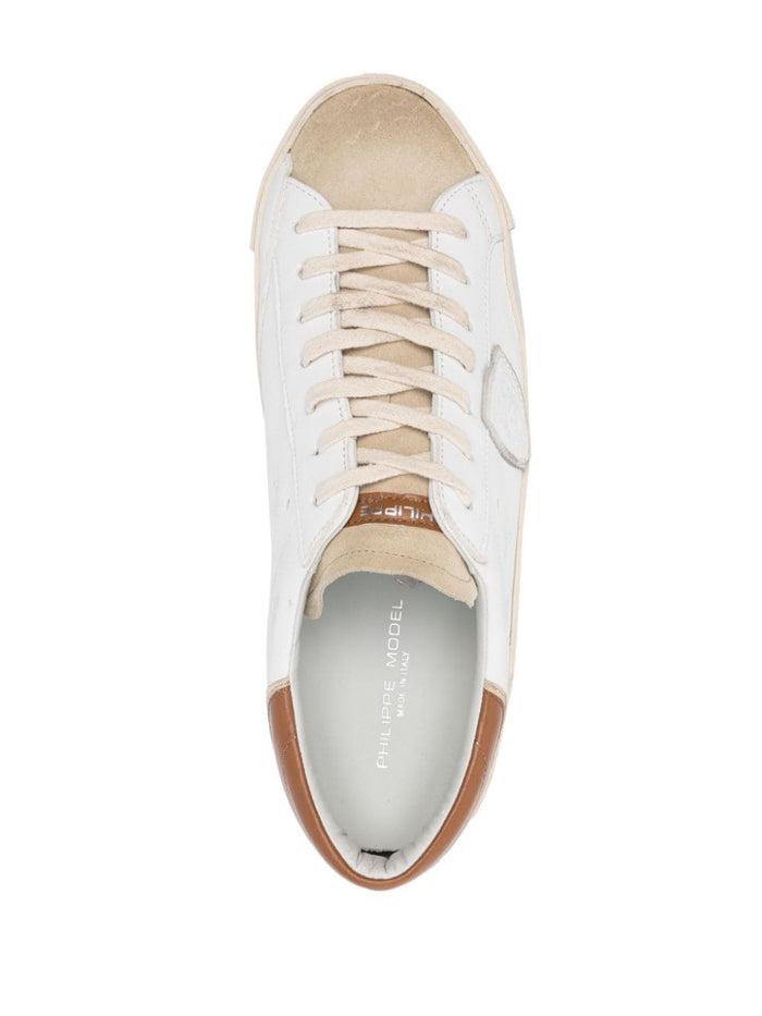 Philippe Model Scarpa Beige Uomo classiche con logo 2