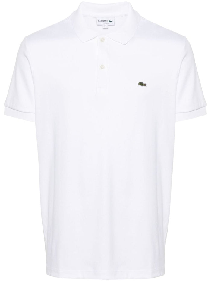 Lacoste Men's White Polo with application 3