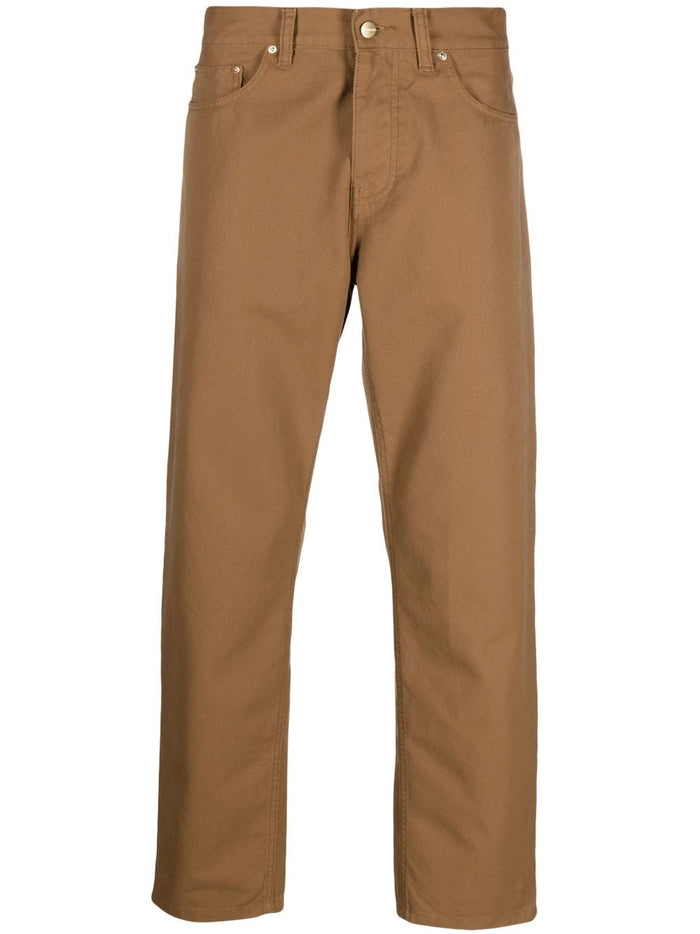 Carhartt Pantalone Marrone Uomo 5