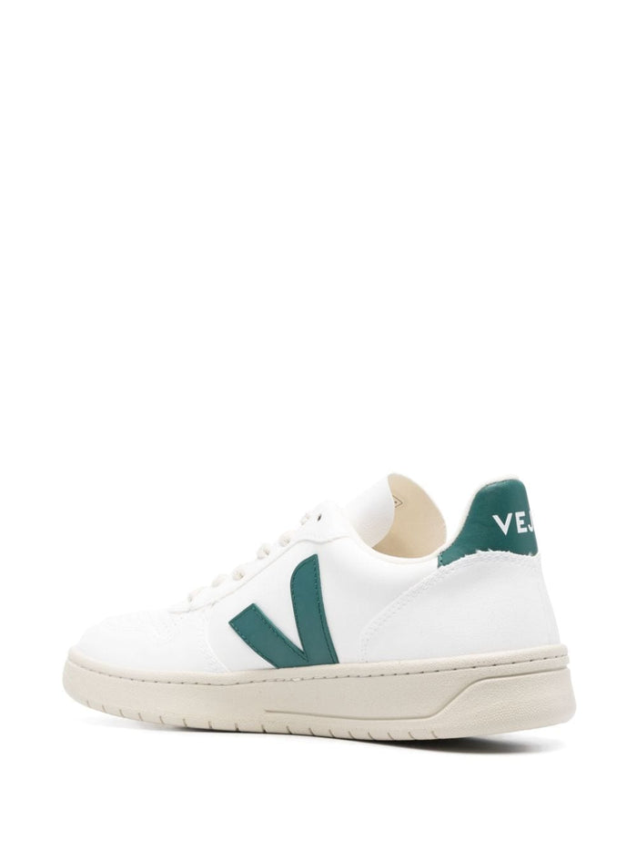 Veja Scarpe VX0703276 Brittany in Pelle/Tessuto Bianco 3