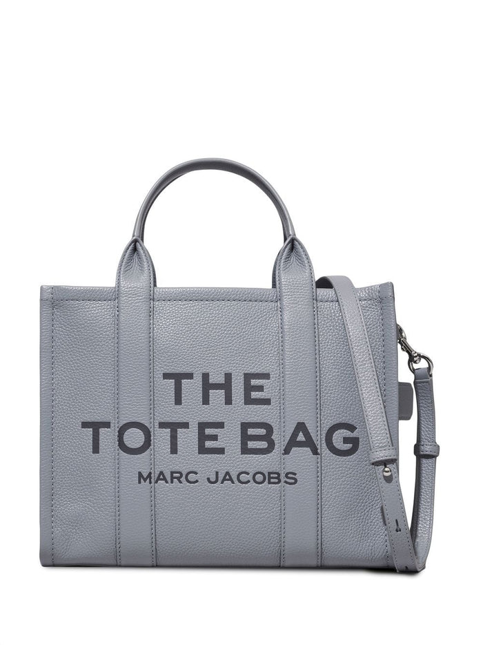 Marc Jacobs Borsa Cuoio Grigio The Tote Bag 5