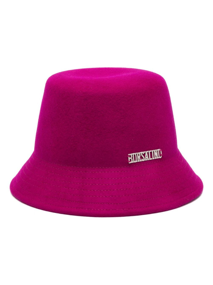 Cappellino in Lana 100% con Design a Cloche e Hardware Argentato 1