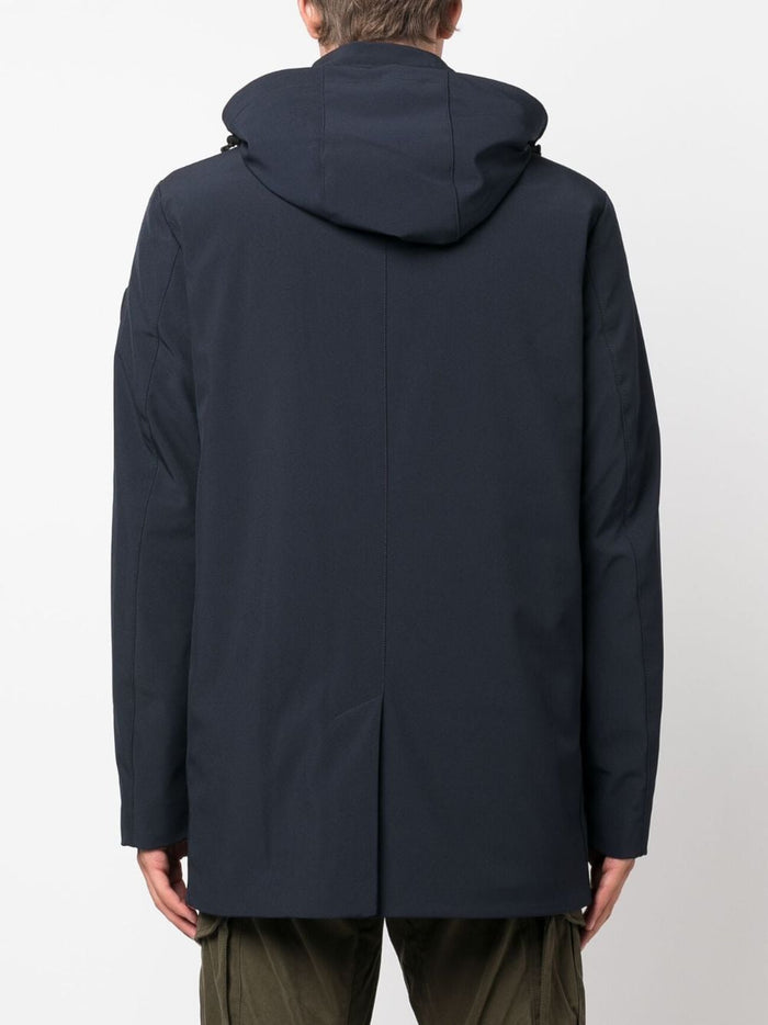 Woolrich Giubbotto Barrow Mac Poliestere/Elastam Blu 3