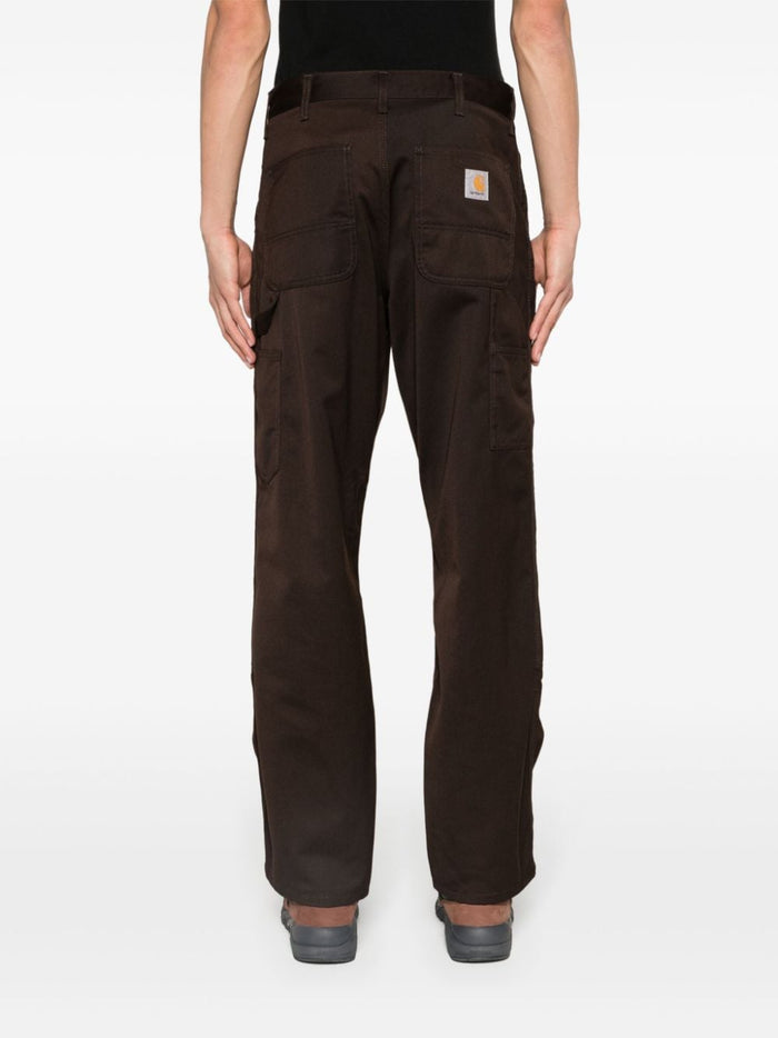 Carhartt Men's Brown Double Knee Trousers 3