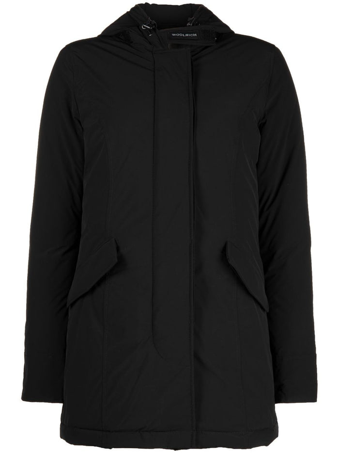 Woolrich Parka Black Fabric 4