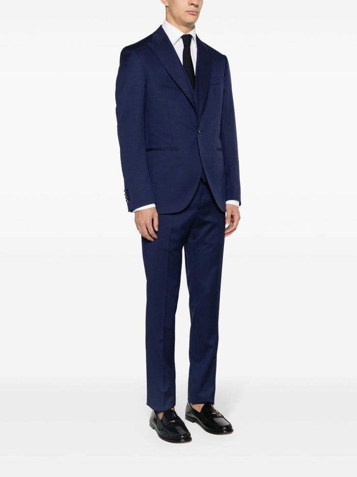 Luigi Bianchi Blue Suit for Men 3 pieces 1