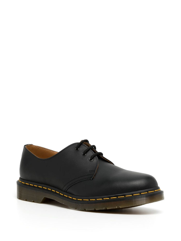 Dr.martens Scarpe Nero Uomo 1461 Impunture Gialle 2