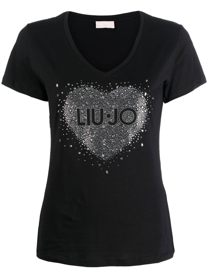 Liu Jo T-shirt Black Woman 1