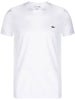 Lacoste T-shirt Bianco Uomo con logo 4