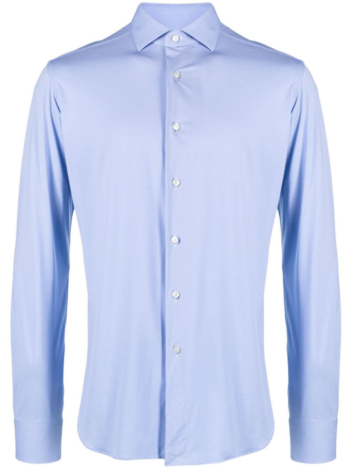 Xacus Classic Polyamide/Elastane Shirt Light Blue 1