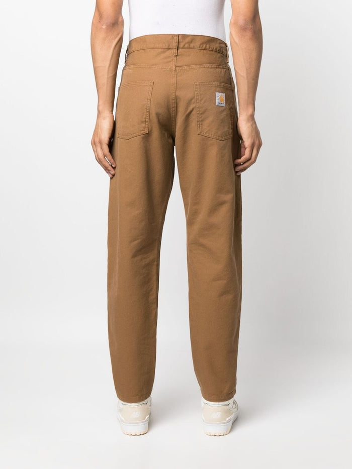 Carhartt Pantalone Marrone Uomo 4