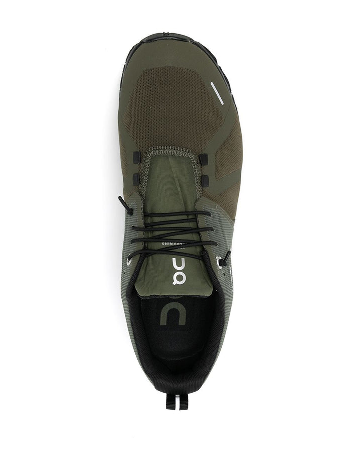 On Running Scarpe Verde Uomo Cloud 5 Waterproof 3