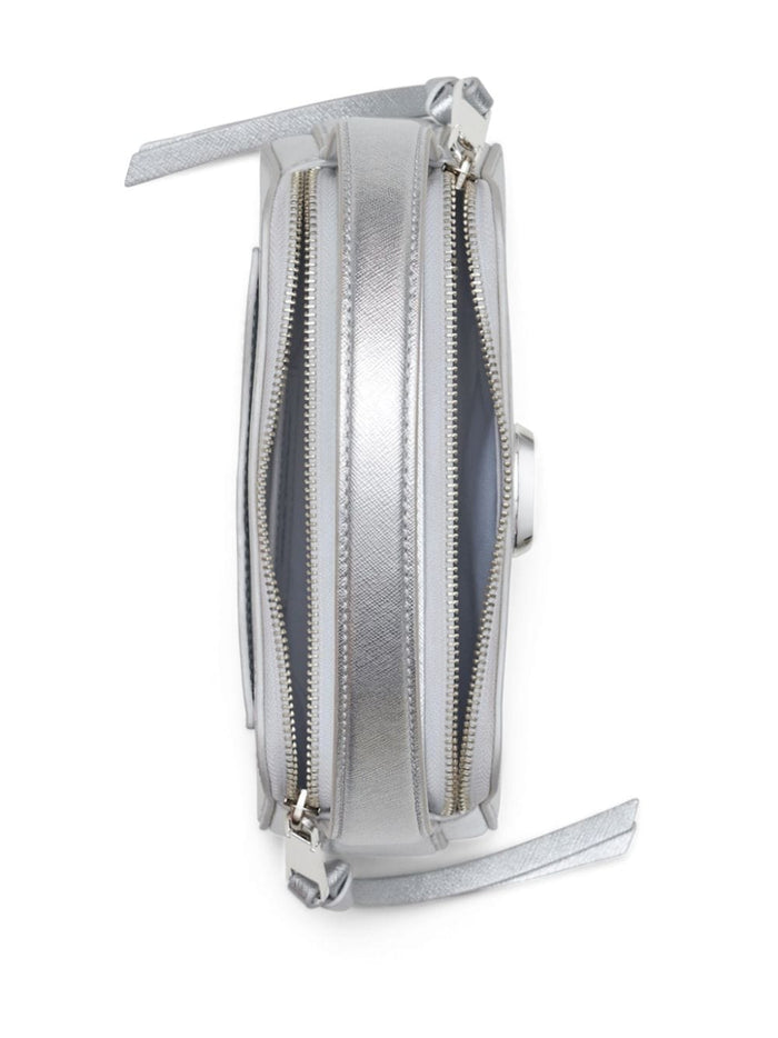 Marc Jacobs Borsa Argento Donna a spalla The Metallic Slingshot 5