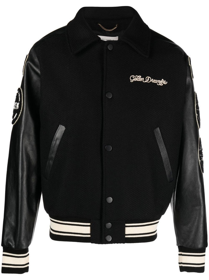 Golden Goose Giubbotto Nero Uomo Bomber 5