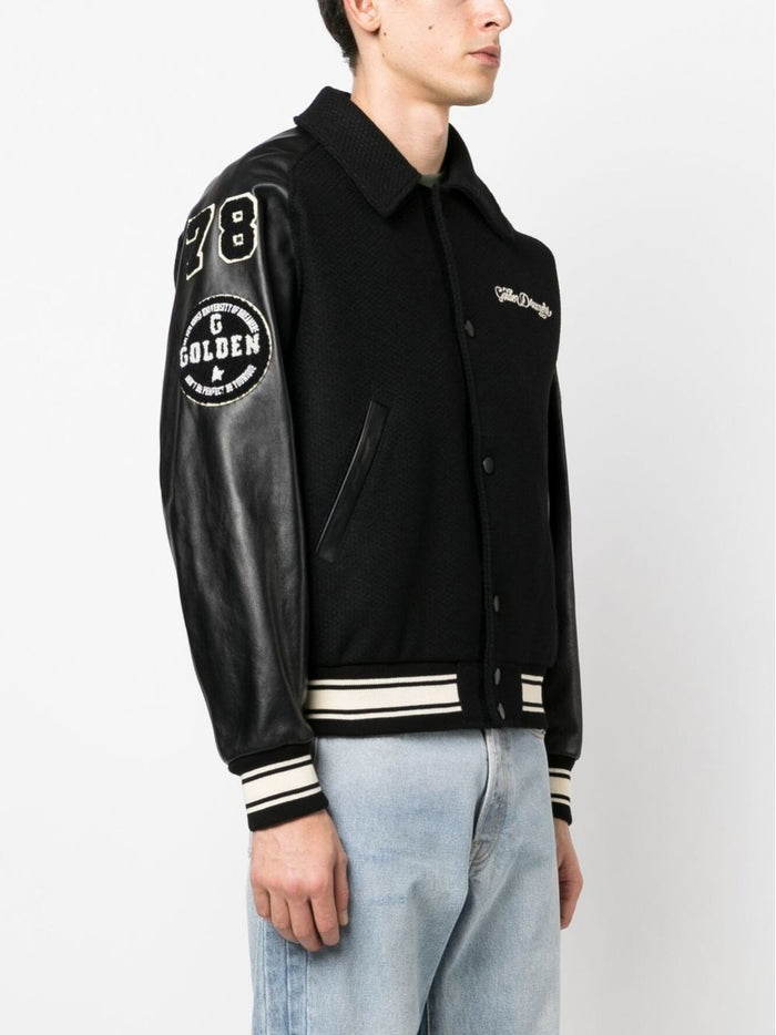 Golden Goose Men's Black Bomber Jacket 2