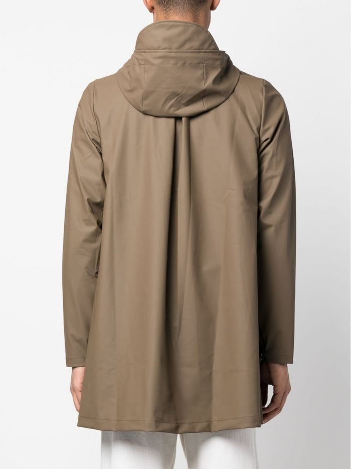 Rains Brown Jacket Woman 3