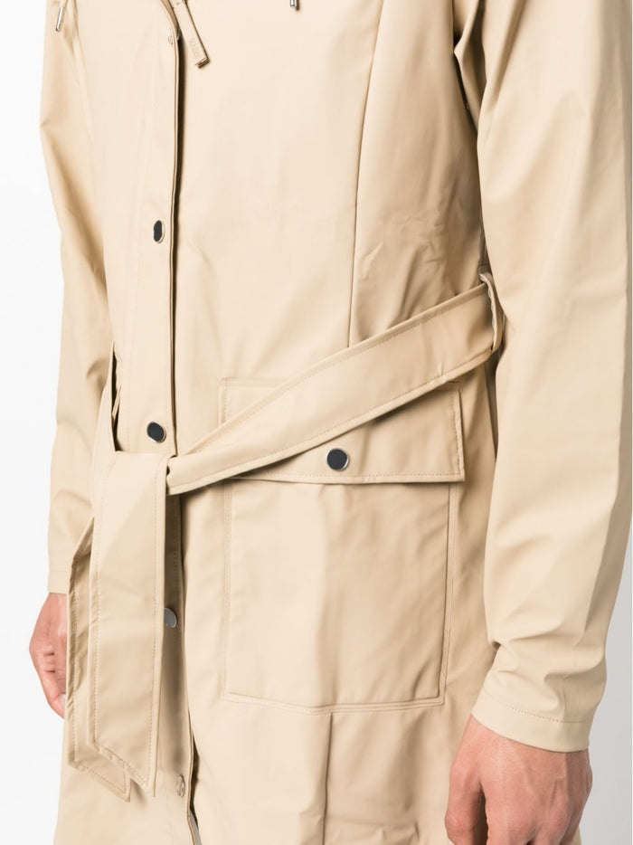 Rains Brown Jacket Woman 2