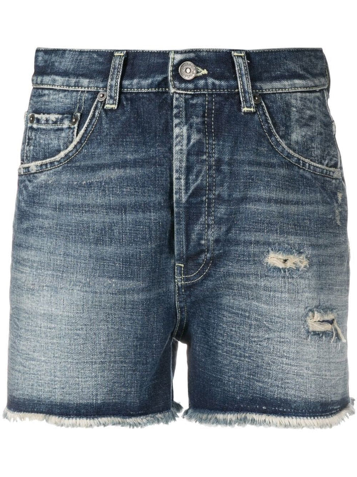 Dondup Short Blue Woman 5