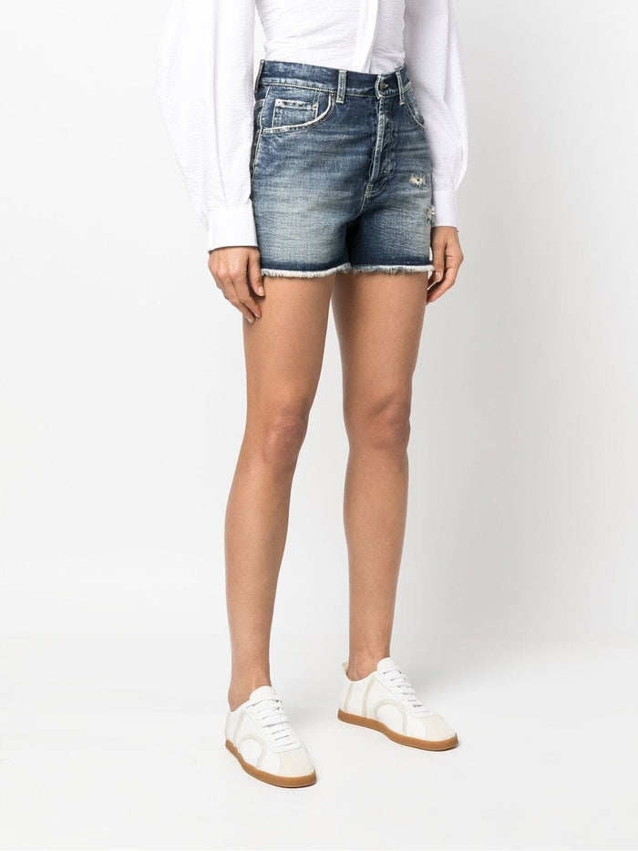 Dondup Short Blue Woman 1