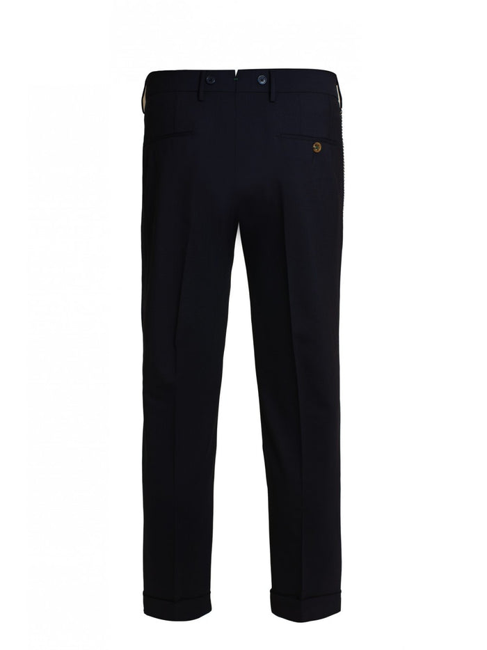 Berwich Pantalone Blu Uomo 4