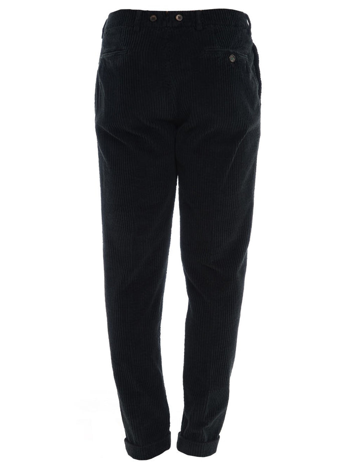 Berwich Pantalone Nero Uomo 2