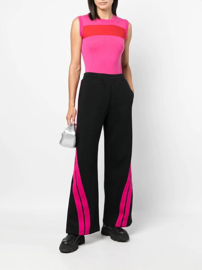 Msgm Pantalone Nero Donna 5