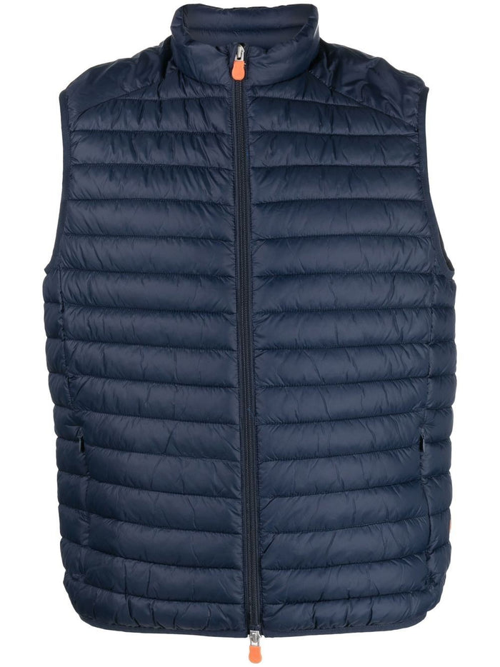 Save The Duck Gilet Blu Uomo 4