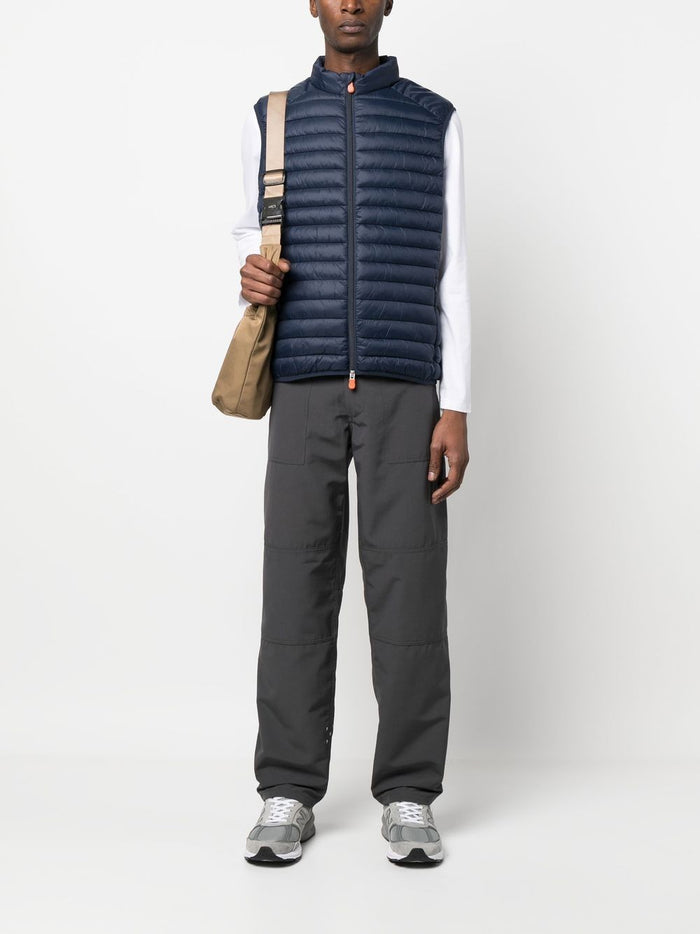 Save The Duck Gilet Blu Uomo 2