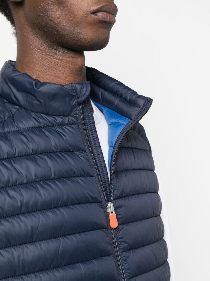 Save The Duck Gilet Blu Uomo 5