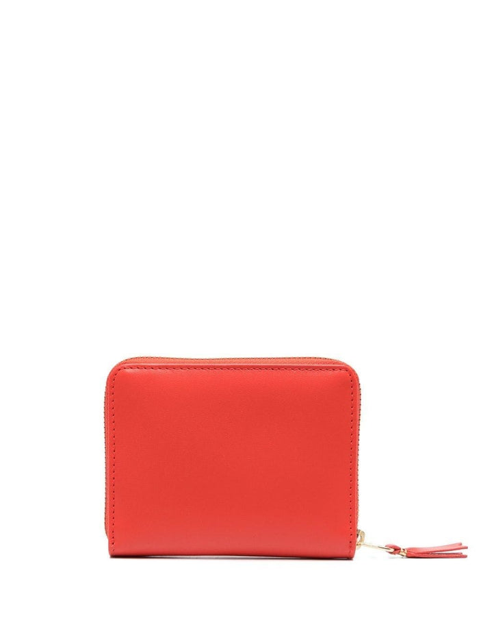 Comme Des Garcons Wallet Portafogli Rosso Donna 4