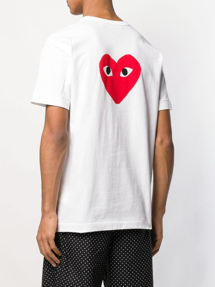 Comme Des Garcons Play T-shirt White Man 3