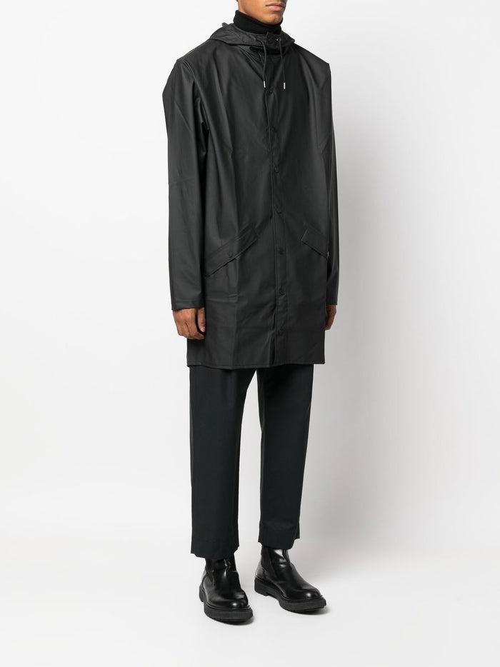 Rains Trench Nero Unisex 5