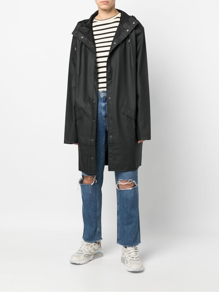 Rains Trench Nero Unisex 1